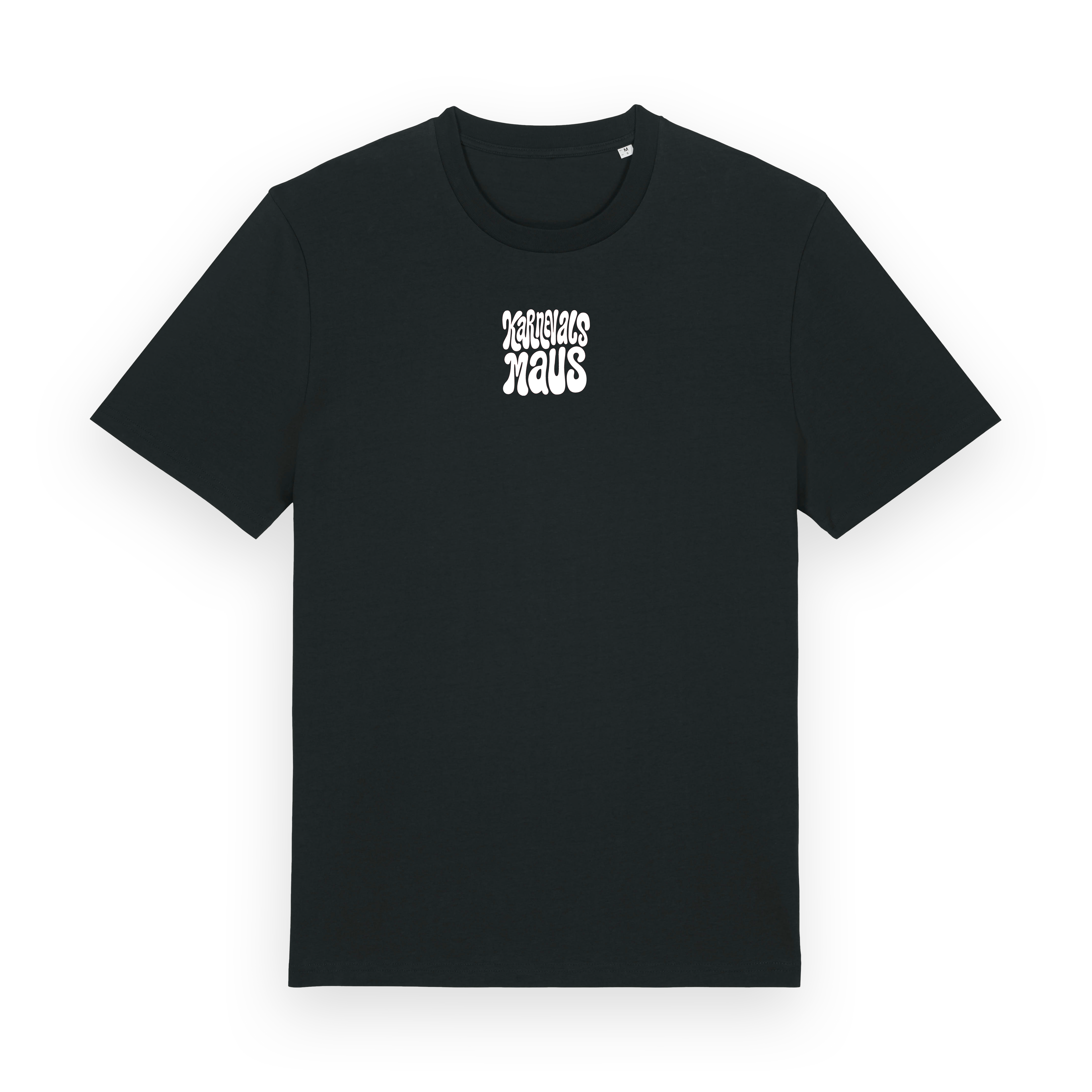 Karnevalsmaus - Regular Uni-Sex Cut T-Shirt schwarz