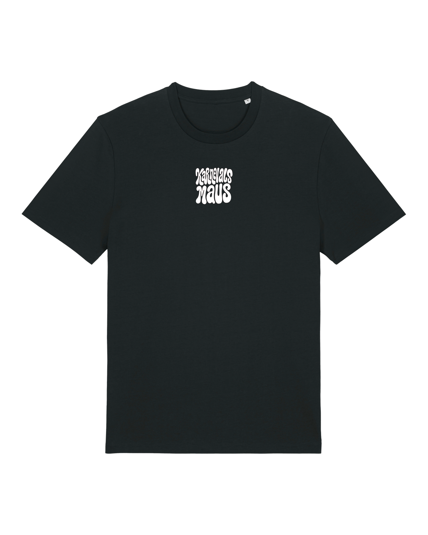 T-Shirt Karnevalsmaus Regular Uni-Sex Cut BLACK