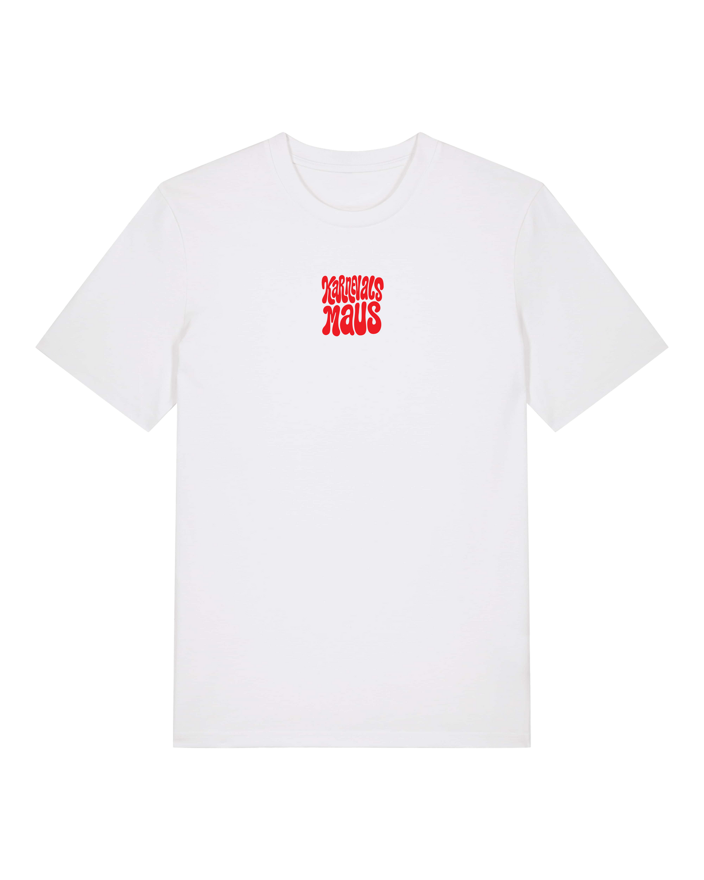 T-Shirt Karnevalsmaus Regular Uni-Sex Cut WHITE