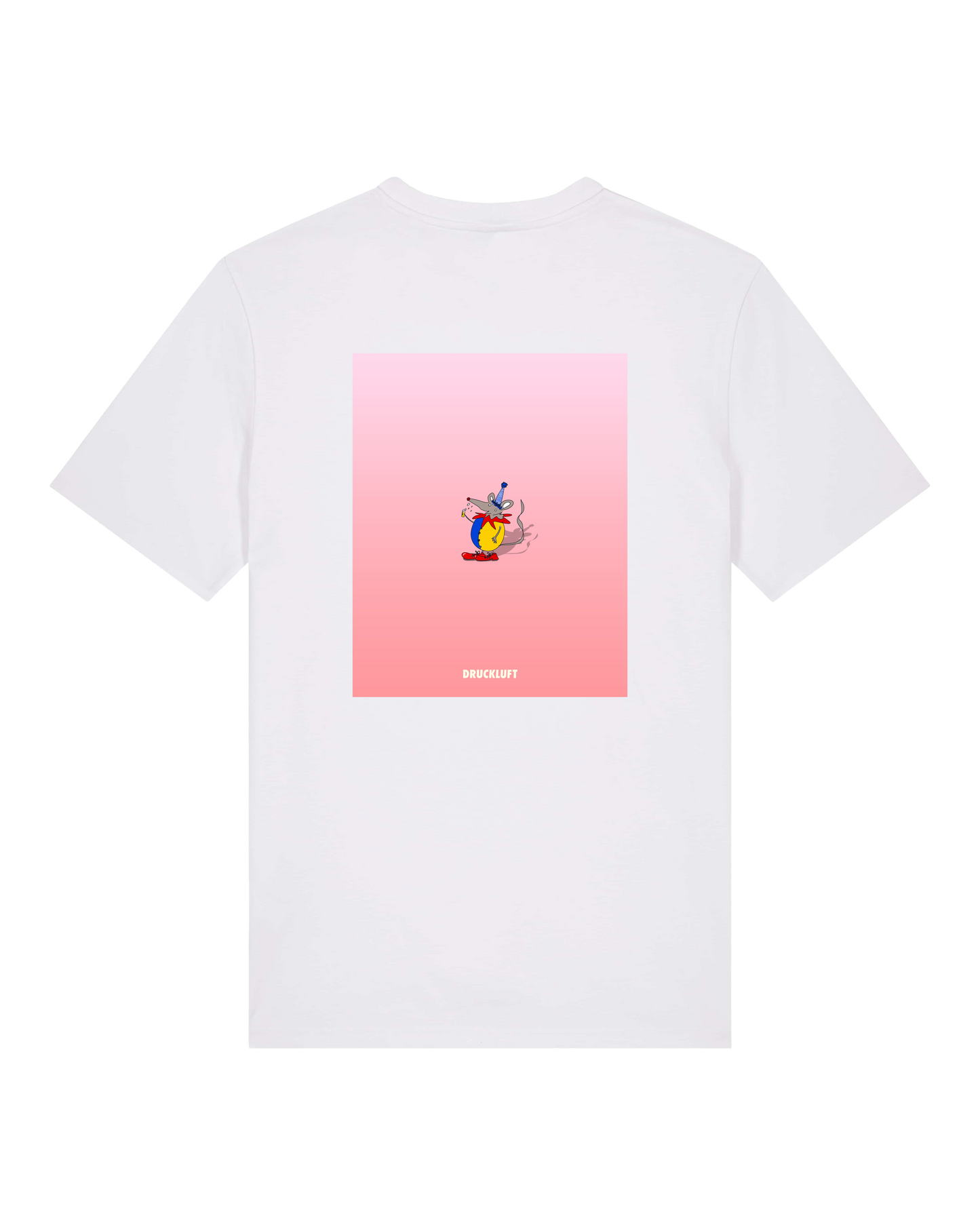 T-Shirt Karnevalsmaus Regular Uni-Sex Cut WHITE