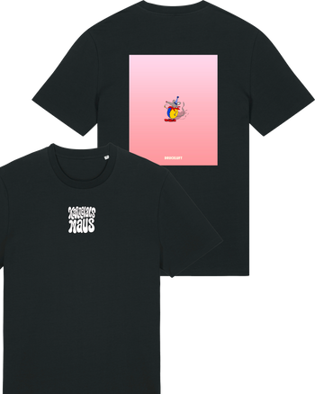 T-Shirt Karnevalsmaus Regular Uni-Sex Cut BLACK