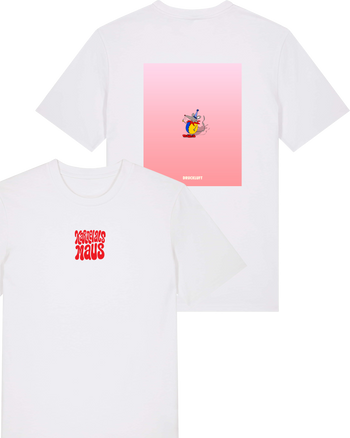 T-Shirt Karnevalsmaus Regular Uni-Sex Cut WHITE